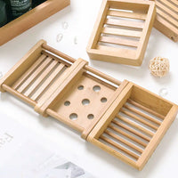 Thumbnail for Wooden Bamboo Soap Dish