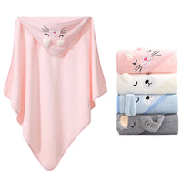 Thumbnail for Cartoon Animal Baby Bath Towels