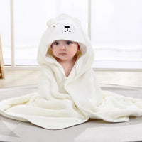 Thumbnail for Cartoon Animal Baby Bath Towels
