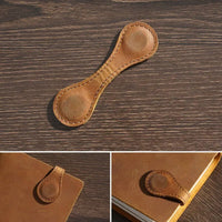 Thumbnail for Magnetic Leather Bookmark