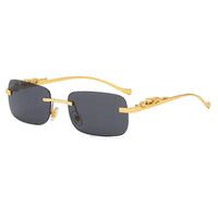 Thumbnail for Rimless Square Sunglasses