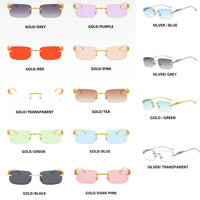 Thumbnail for Rimless Square Sunglasses