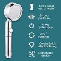 Thumbnail for Vortex High Pressure Handheld Showerhead