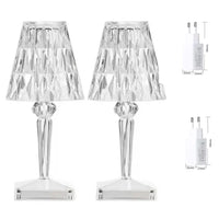 Thumbnail for Diamond Table Lamp: USB Touch Sensor LED Night Light