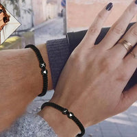 Thumbnail for Handmade Initial Heart Bracelets