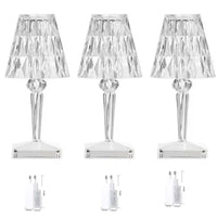 Thumbnail for Diamond Table Lamp: USB Touch Sensor LED Night Light