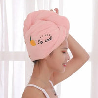 Thumbnail for Microfiber Shower Cap Towel For Women