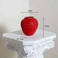 Thumbnail for Cartoon Strawberry Ceramic Vase