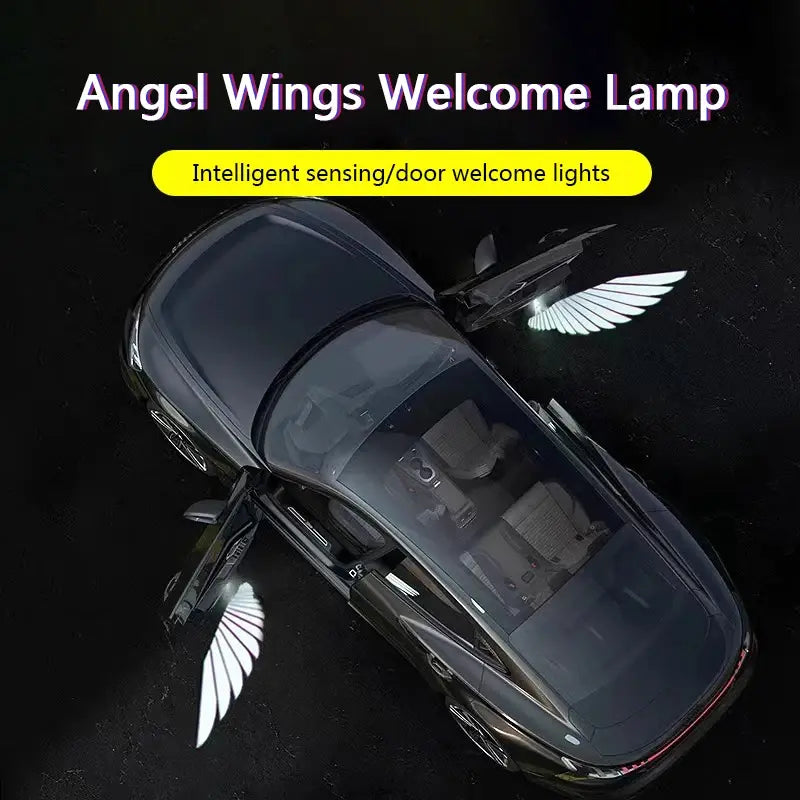 Car Angel Wings Car Door Wireless