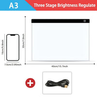 Thumbnail for Dimmable LED Drawing Pad: Creative Kids' Gift