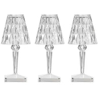 Thumbnail for Diamond Table Lamp: USB Touch Sensor LED Night Light