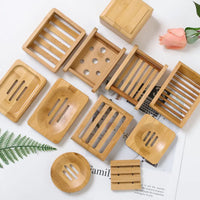 Thumbnail for Wooden Bamboo Soap Dish