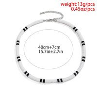 Thumbnail for Soft Clay Beads Choker Necklaces