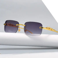 Thumbnail for Rimless Square Sunglasses