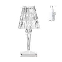Thumbnail for Diamond Table Lamp: USB Touch Sensor LED Night Light