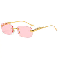 Thumbnail for Rimless Square Sunglasses