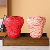Thumbnail for Cartoon Strawberry Ceramic Vase