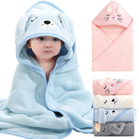 Thumbnail for Cartoon Animal Baby Bath Towels