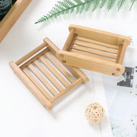 Thumbnail for Wooden Bamboo Soap Dish