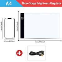Thumbnail for Dimmable LED Drawing Pad: Creative Kids' Gift