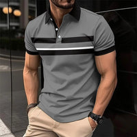 Thumbnail for Men's Casual Collar Polo