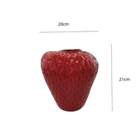 Thumbnail for Cartoon Strawberry Ceramic Vase
