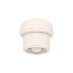 Pearl White Silicone Straw Cap, Magnetic Straw Cover & Drinking Straw Topper for Tumblers