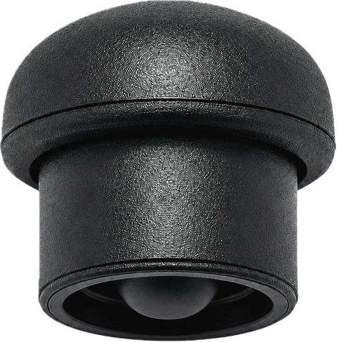 Magnetic Silicone Straw Cover Caps for 40oz Tumblers — Black