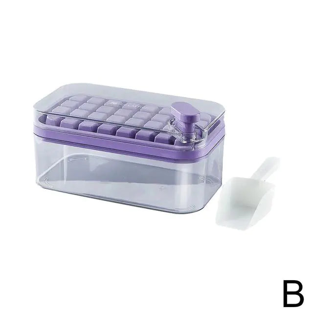 Ice Cube Maker With Storage Box