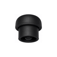 Magnetic Straw Cap Hero Black