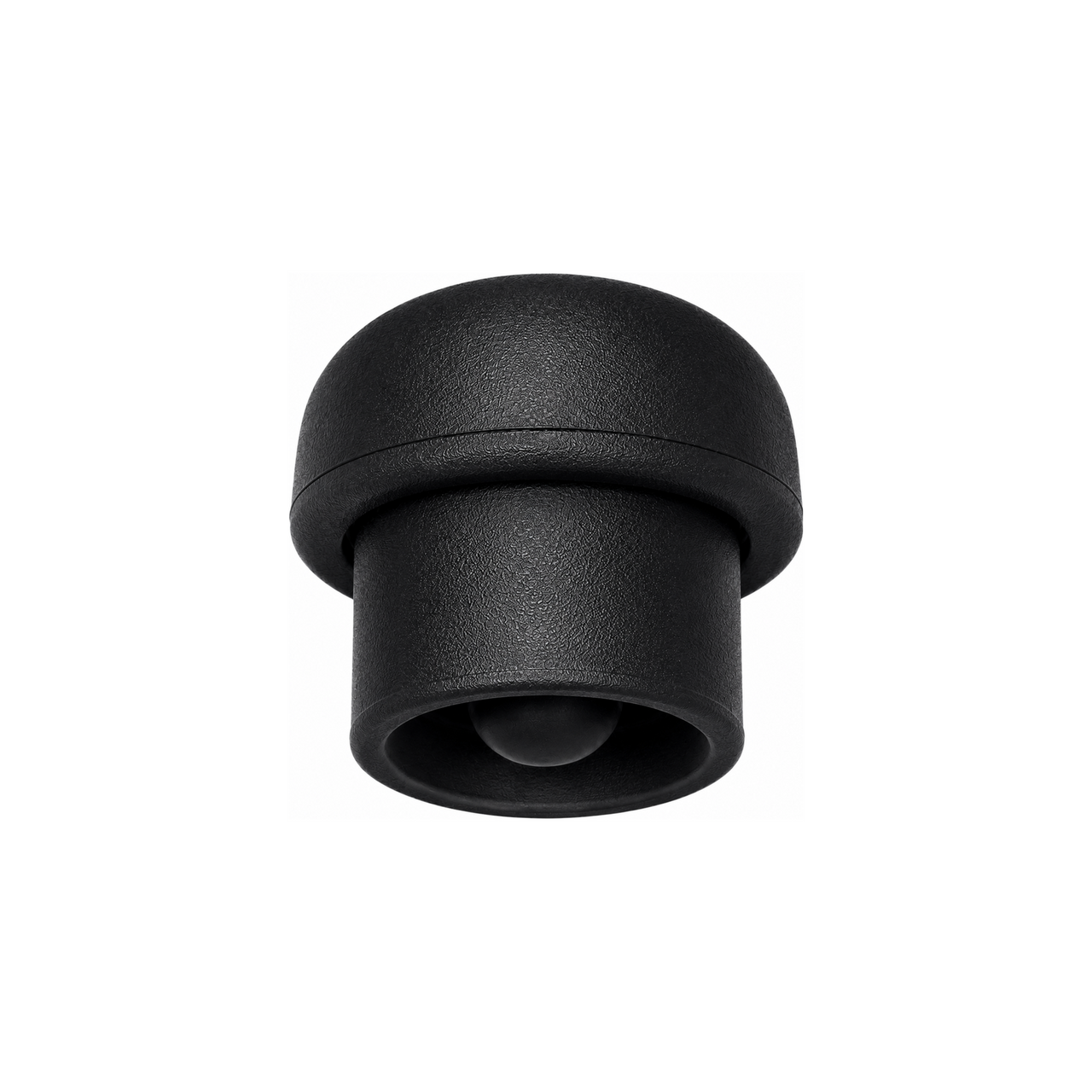 Magnetic Straw Cap Hero Black