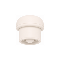 Magnetic Straw Cap Hero Pearl White